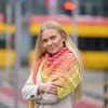 Bawełniana chusta na wiosnę i lato