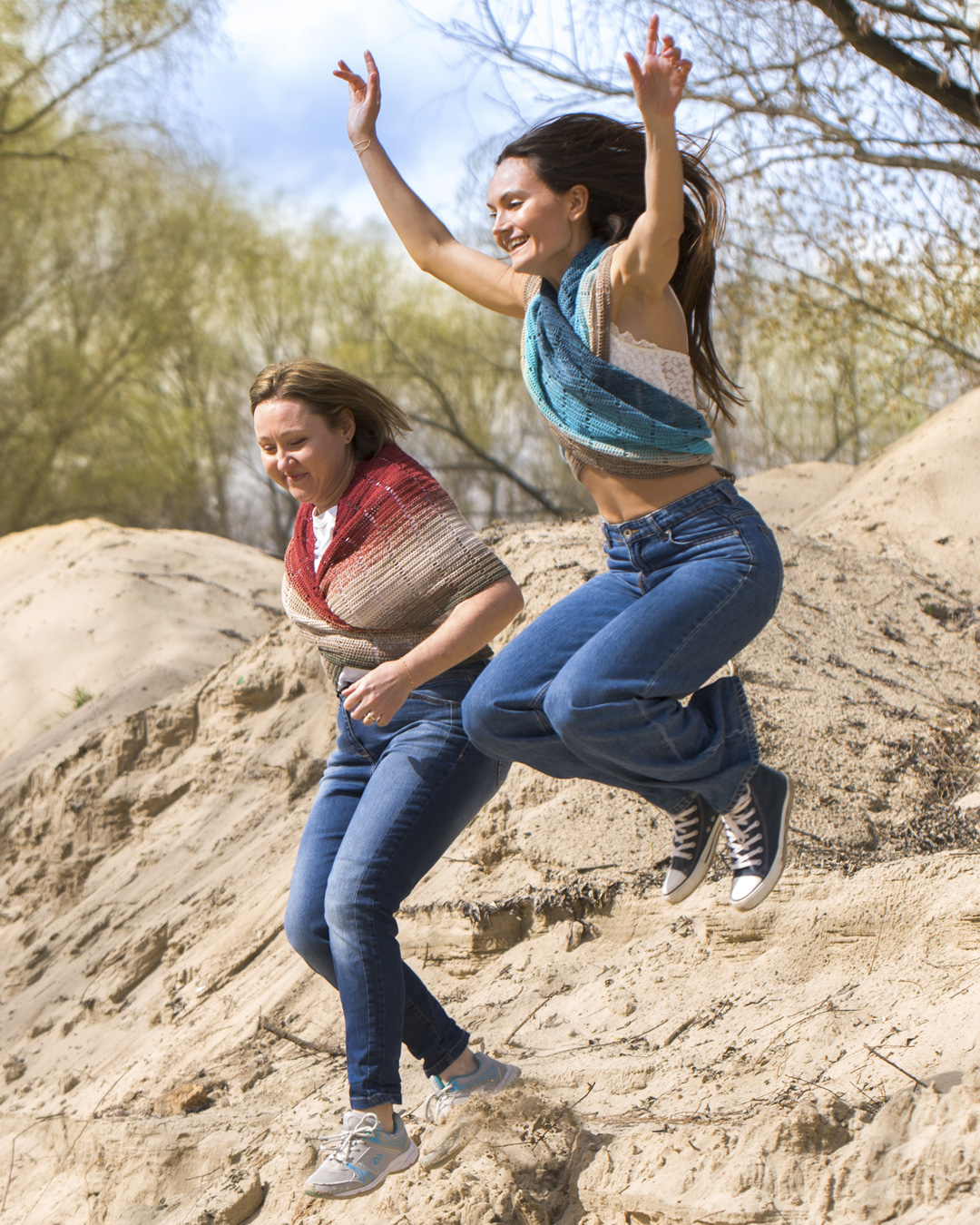 Bawełniany szal na lato Bawełniany szal na lato